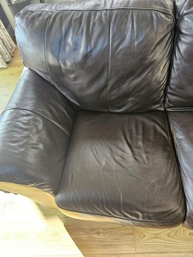 sofa  - dark brown
