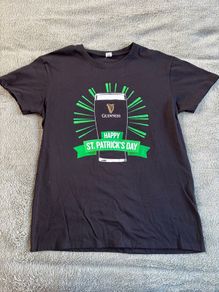Guinness Happy St Patrick's Day T-Shirt M