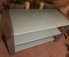 TV  Stand (toughened glass)