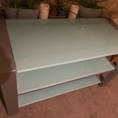 TV  Stand (toughened glass)