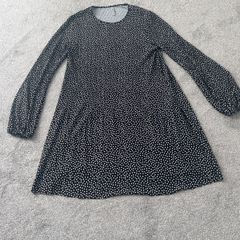 Smart Monochrome Dress Size M
