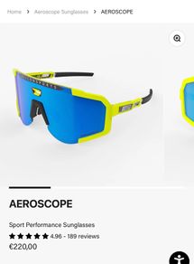 Scicon cycling glasses