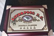 Liverpool FC European Champions Anfield Framed Mirror Plaque Unopened
