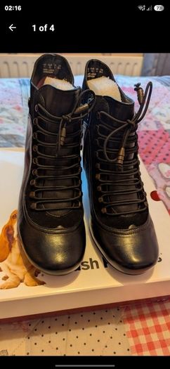 Vivianna Victorian ankle boots size UK 9