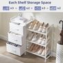 Shoe Rack with 3 Drawers, 3 Tier Image 6