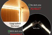 6pcs L-shaped COB Light With Snap Button, Reusable, For 2pin 8mm/10mm