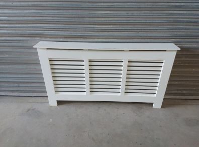White radiator cover