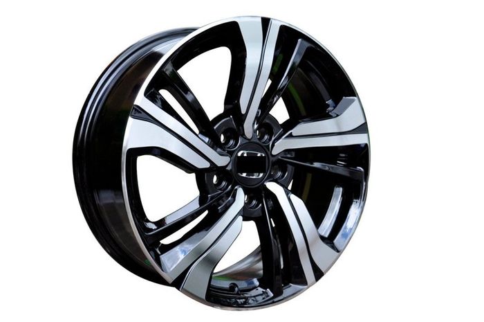 17" SI Type Black Alloy Wheels Honda Hyundai Kia Lexus Mazda Mitsubishi Nissan Renault Subaru Suzuki Toyota 5x114,3