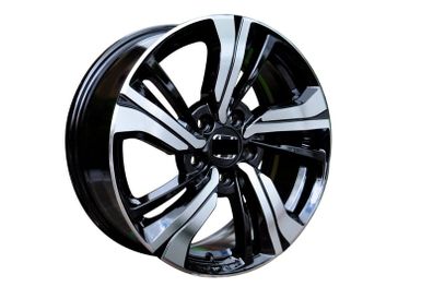 17" SI Type Black Alloy Wheels Honda Hyundai Kia Lexus Mazda Mitsubishi Nissan Renault Subaru Suzuki Toyota 5x114,3