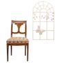 Nostalgia Stable Window Metal Frame with Butterfly  Antique Style 97cm Image 5