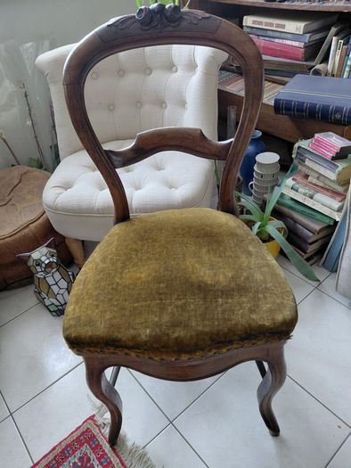 Antique Louis Philippe style French chair