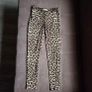 Animal print ruched bum leggings, size 10 Image 2