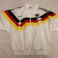 West Germany 1990 football zip shell tracksuit top