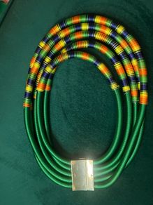 green necklace