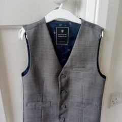 Gorgeaus grey boys NEXT waistcoat