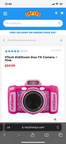 Kidizoom duo kids camera perfect condition vtech