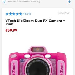 Kidizoom duo kids camera perfect condition vtech
