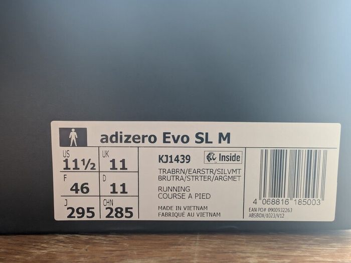 Adidas Adizero EVO SL