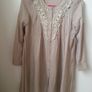Beige Dress - Size 10 Image 3