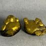 Guardian Lion statues - Gilt Bronze Image 6