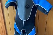 kids wetsuit and water shoes