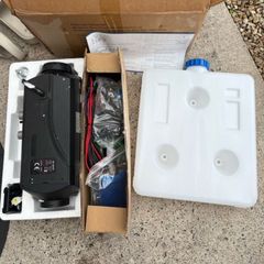 Post extra 6 euro or collection in balbriggan   Parking Heater 12v 5kw Portable Diesel Heater Automatic Adjustment Diesel Air Heater for camper kit