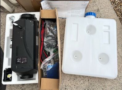 Post extra 6 euro or collection in balbriggan   Parking Heater 12v 5kw Portable Diesel Heater Automatic Adjustment Diesel Air Heater for camper kit