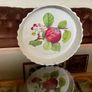 Large Portmeirion Pomona Hoary Morning Apple 10 in 27cm Cottagecore Oven Tart Quiche 1980s Image 9