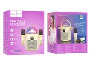 Pearlescent Bluetooth Speaker with Mic Beige