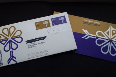 Ireland Stamps : The Irish Times , Conservation Year, First Day Cover - 1970