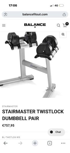 Dumbbells Twistlock