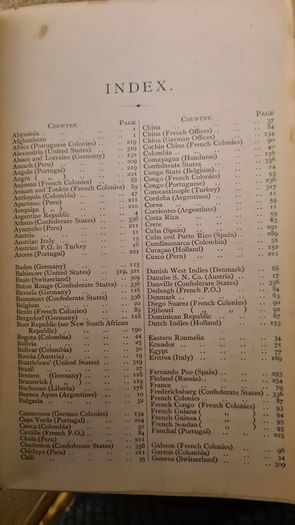Stanley Gibbons Limited. Priced Catalogue Of Stamps Of Foreign Countries 1899. Hardback Not In Great Condition. See Photos For Same.