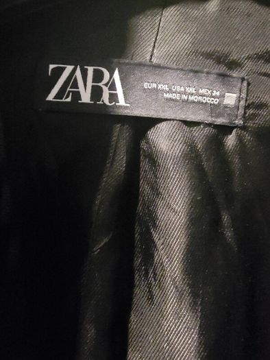 back zara blazer jacket