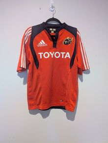 2007/09 Munster Rugby Home Jersey Adidas Toyota Medium