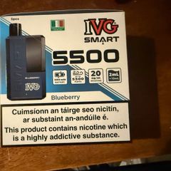 IVG 5500 Blueberry vapes