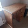 Solid wood drawers and desk Image 5