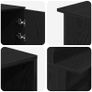 Reception Desk Black Oak Image 8