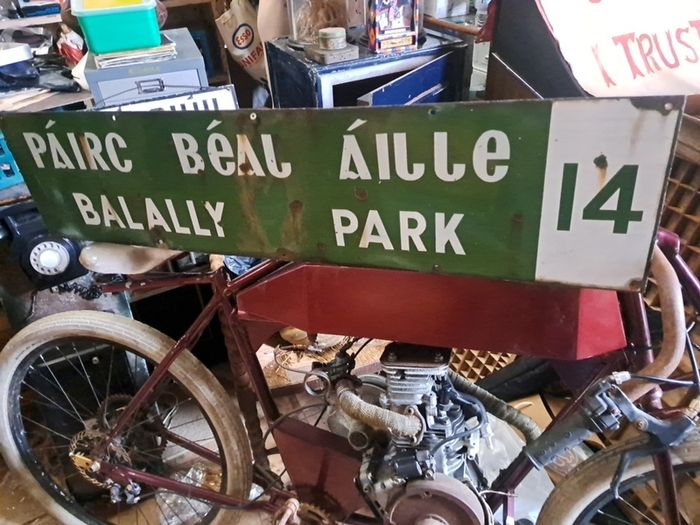 Vintage Enamel Street Sign