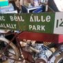 Vintage Enamel Street Sign Image 2