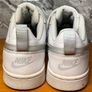 Nike Court Borough Ladies Leather Trainers UK5.5 EUR38.5 All White Image 8