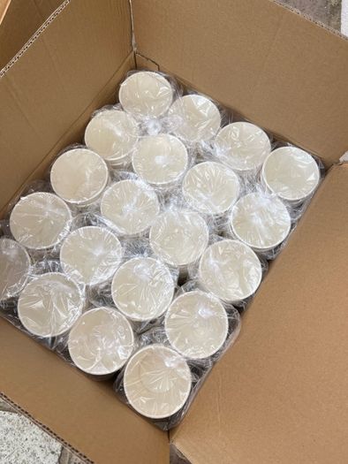 12oz and 8oz cups and lids