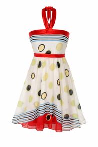 Designer Halterneck Dress Size M