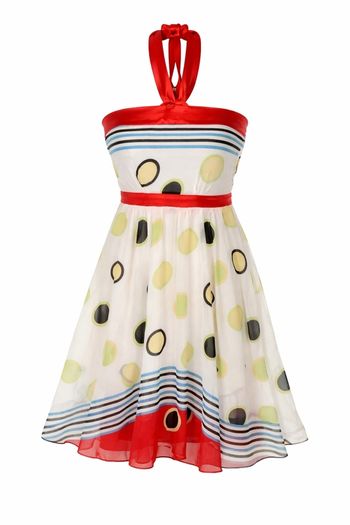Designer Halterneck Dress Size M
