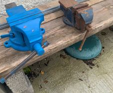 Pair of Bench Vices