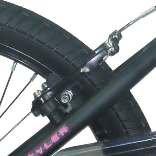 11" Rooster GO EASY, 20" Wheel, Black/Pink