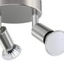 LED Ceiling Light Rotatable, 2 Way Round Plate LED Ceiling Spot Lights, 110mm (Including 2x4W GU10 LED Light Bulbs, 450LM, Cool White) LED Ceiling Lamp for Kitchen, Living Room DIFFERENT OPTIONS AVAILABLE, SEE PHOTOS (FREE POSTAGE) Image 5