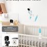 GHB 5-Inch Baby Monitor with Camera and Night Vision, IPS Screen, 2-Way Audio, Temperature Sensor, Digital Zoom, Lullabies, Feeding Reminder, VOX Mode Image 8
