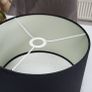 Black Table Lamp Shades x 2 Image 2