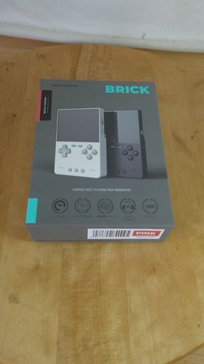 TRIMUI BRICK Hammer Edition TG3040 Retro Console Pink Mint Boxed Accessories