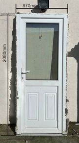 uPVC External Door  870mm x 2080mm
